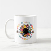 Sunflower SLP Speech Language Pathologist-Geschenk Kaffeetasse (Links)
