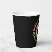 Sunflower SLP Speech Language Pathologist-Geschenk Pappbecher (Rechts)