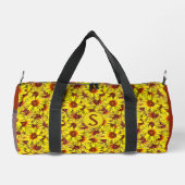 Sunflower Small Duffel Gym Bag Duffle Bag (Rückseite)
