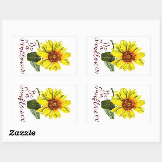 Sunflower Sticker (Blatt)