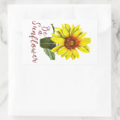 Sunflower Sticker (Tasche)