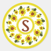Sunflower Sticker (Vorderseite)