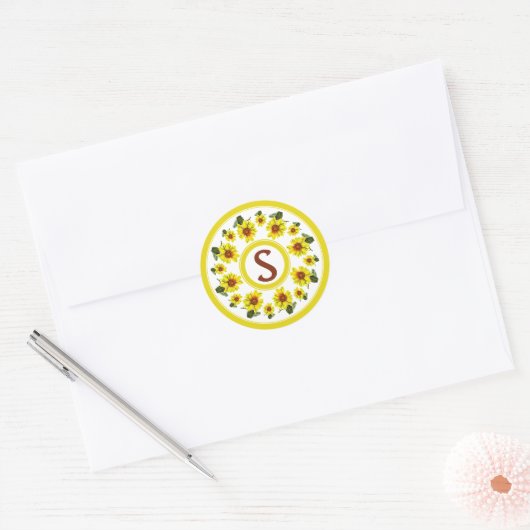 Sunflower Sticker (Umschlag)