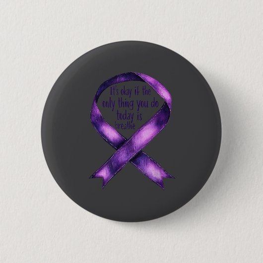 Sunflower Suicide Awareness  Button (Vorderseite)
