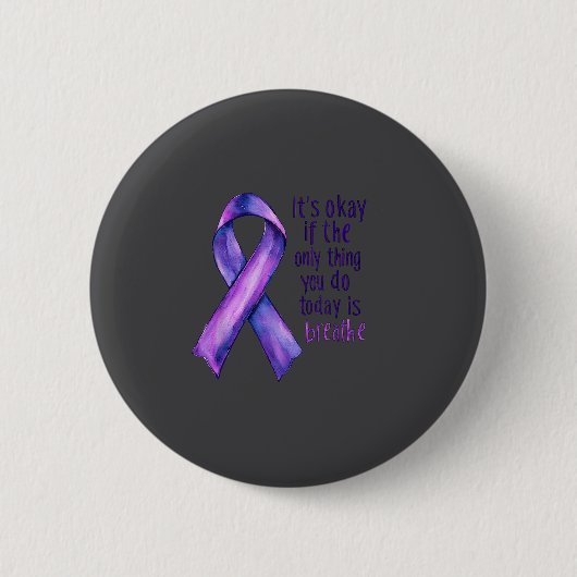 Sunflower Suicide Awareness  Button (Vorderseite)