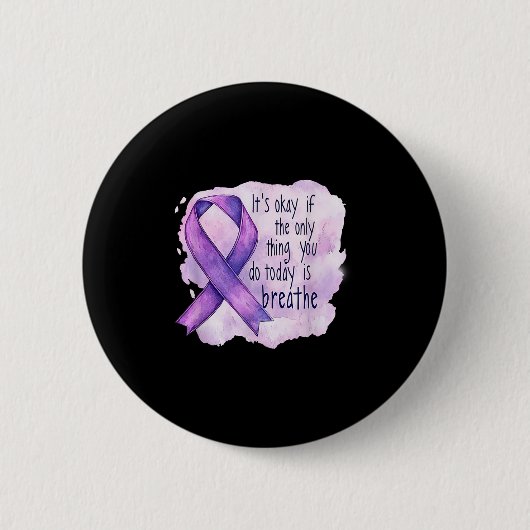 Sunflower Suicide Awareness Button (Vorderseite)