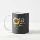 Sunflower Suicide Awareness  Kaffeetasse (Links)