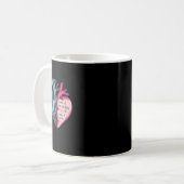 Sunflower Suicide Awareness  Kaffeetasse (Vorderseite Links)