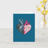 Sunflower Suicide Awareness  Karte (Gelbe Blume)