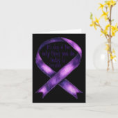 Sunflower Suicide Awareness Karte (Gelbe Blume)