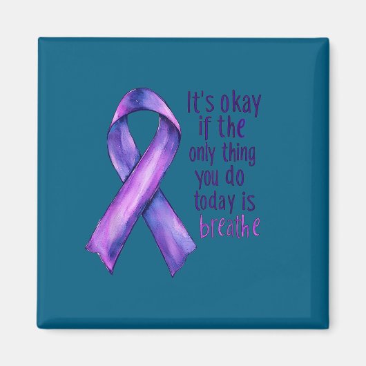 Sunflower Suicide Awareness  Magnet (Vorne)