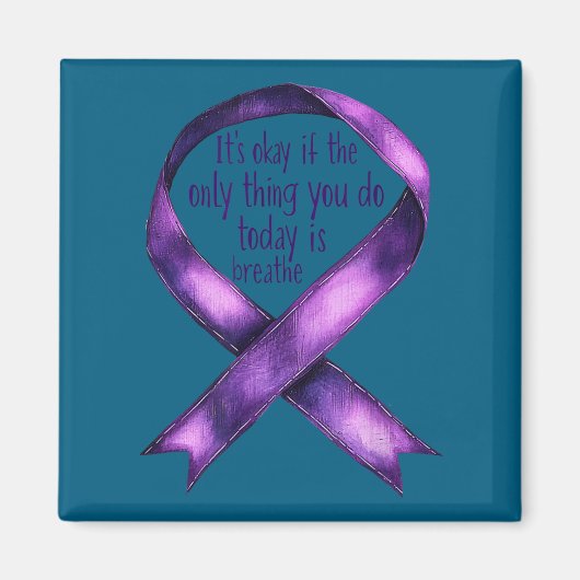 Sunflower Suicide Awareness  Magnet (Vorne)