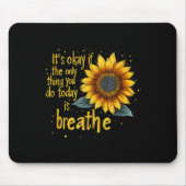 Sunflower Suicide Awareness Mousepad (Vorne)