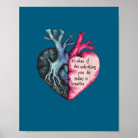 Sunflower Suicide Awareness  Poster (Vorne)