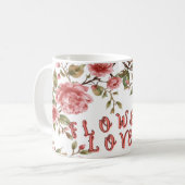 Sunflower Sunrise Tea Mug Kaffeetasse (Vorderseite Links)