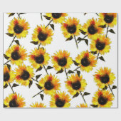 Sunflower Symphony Geschenkpapier (Flach)