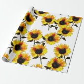 Sunflower Symphony Geschenkpapier (Ungerollt)