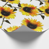 Sunflower Symphony Geschenkpapier (Ecke)