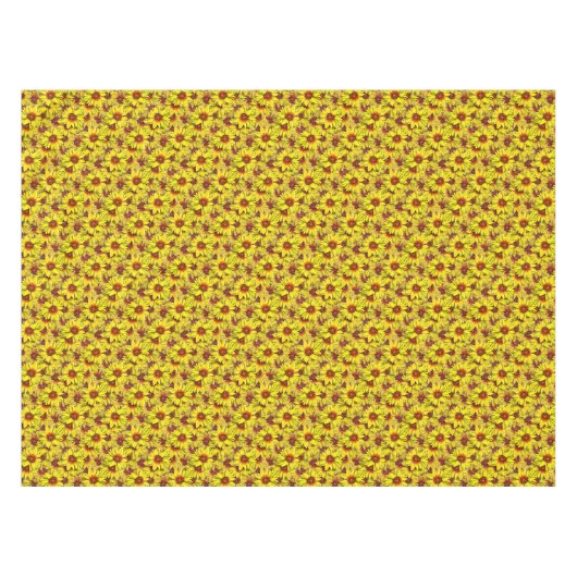 Sunflower Tablecloth Tischdecke (Vorderseite (Horizontal))