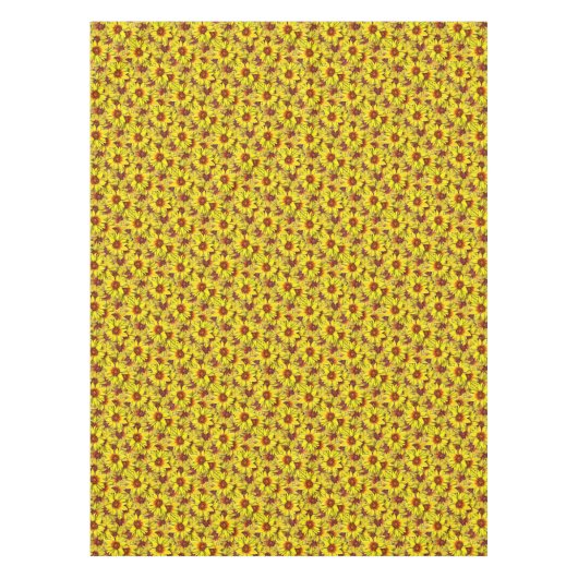 Sunflower Tablecloth Tischdecke (Vorderseite)