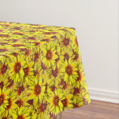 Sunflower Tablecloth Tischdecke (Beispiel)