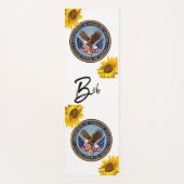 Sunflower Veteran Yoga Mat Yogamatte (Vorderseite)