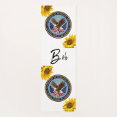 Sunflower Veteran Yoga Mat Yogamatte (Rückseite)