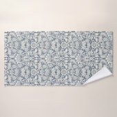 Sunflower Vintag William Morris Blues Badehandtuch (Badehandtuch)
