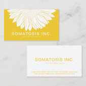 SUNFLOWER VISITENKARTE (Vorne/Hinten)