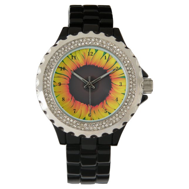 Sunflower Watch Armbanduhr (Vorderseite)