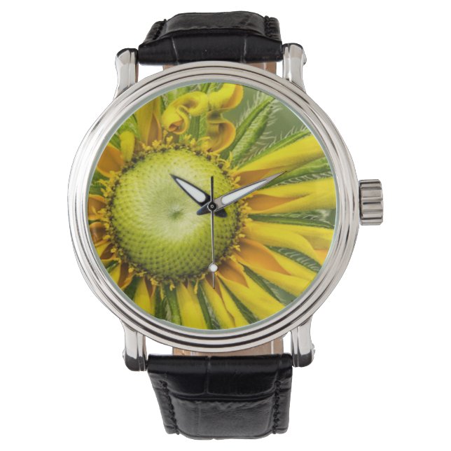 Sunflower Watch Armbanduhr (Vorderseite)
