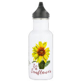 Sunflower Water Bottles Edelstahlflasche (Rechts)