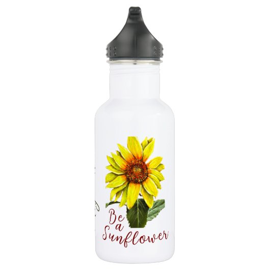 Sunflower Water Bottles Edelstahlflasche (Rechts)