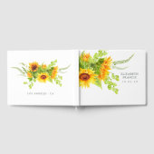 Sunflower Wedding Gästebuch (Voll)