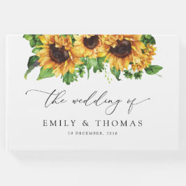 Sunflower Wedding Gästebuch