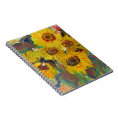 sunflower writing pad notizblock (Rechte Seite)