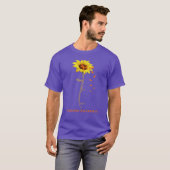 Sunflower You Are My Sunshine Leukemia Awareness g T-Shirt (Vorne ganz)