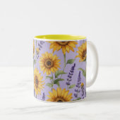 SUNFLOWER ZWEIFARBIGE TASSE (VorderseiteRechts)