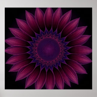 SunFlowerHexe Poster