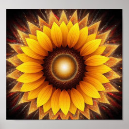 SunFlowerHexe Poster