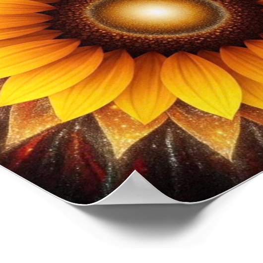 SunFlowerHexe Poster (Ecke)