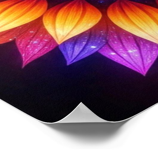 SunFlowerHexe Poster (Ecke)