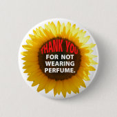 SunflowerNoPerfume Button (Vorderseite)