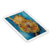 "SUNFLOWERS 1887" VON VINCENT VAN GOGH MAGNET (Rechte Seite)