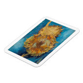 "SUNFLOWERS 1887" VON VINCENT VAN GOGH MAGNET (Linke Seite)