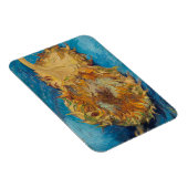 "SUNFLOWERS 1887" VON VINCENT VAN GOGH MAGNET (Rechte Seite)