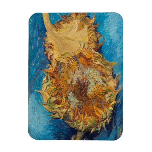 "SUNFLOWERS 1887" VON VINCENT VAN GOGH MAGNET (Vertikal)