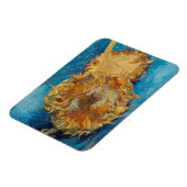 "SUNFLOWERS 1887" VON VINCENT VAN GOGH MAGNET (Linke Seite)