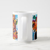 Sunflowers and chihuahua  Jumbo-Tasse (Rückseite)