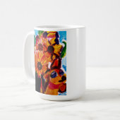 Sunflowers and chihuahua  kaffeetasse (Vorderseite Links)